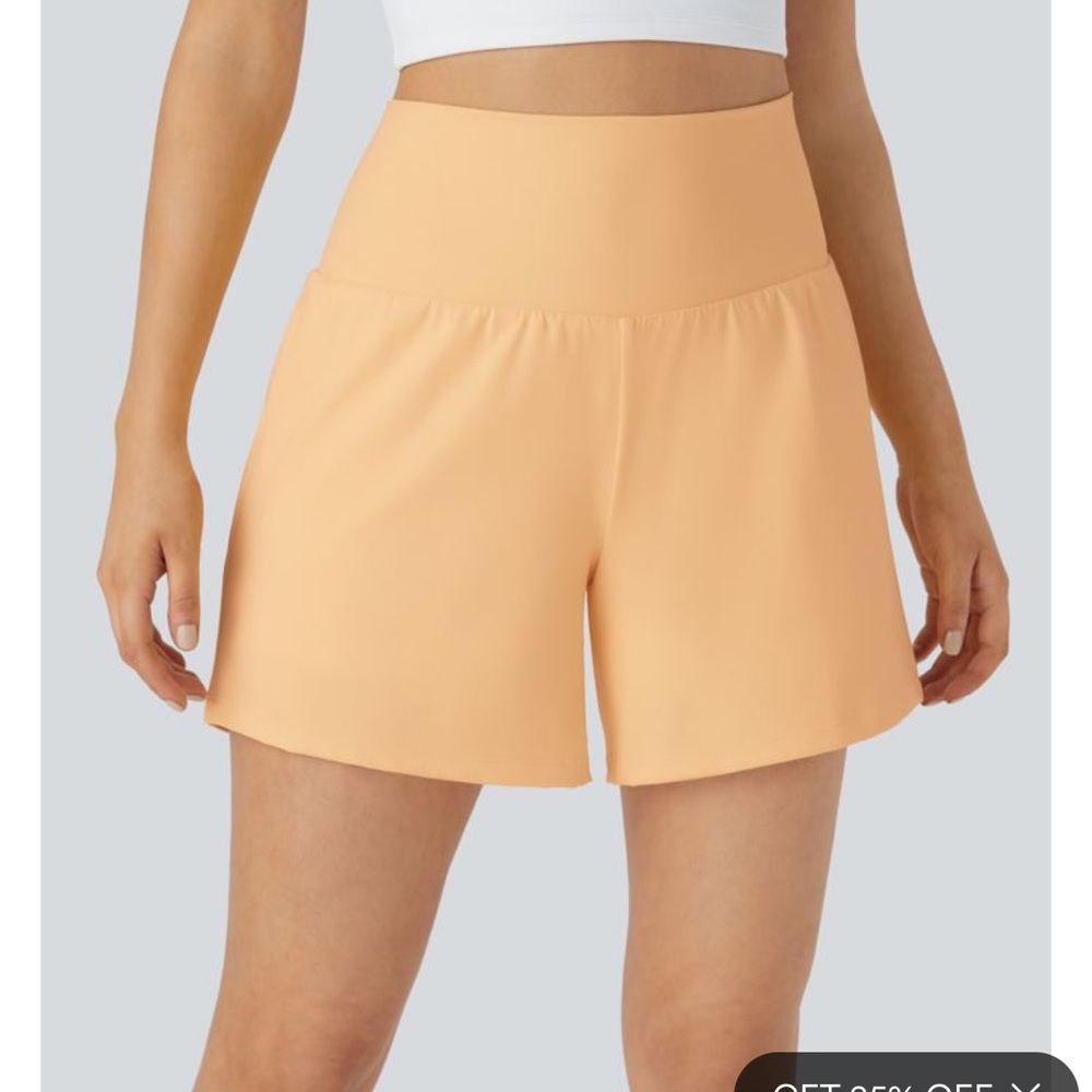 Halara Women’s High-Waist Peach Active Shorts